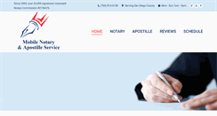 Desktop Screenshot of discountmobilenotary.com